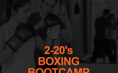 Boxing Workout for Bootcamp: The “2 to 20’s”