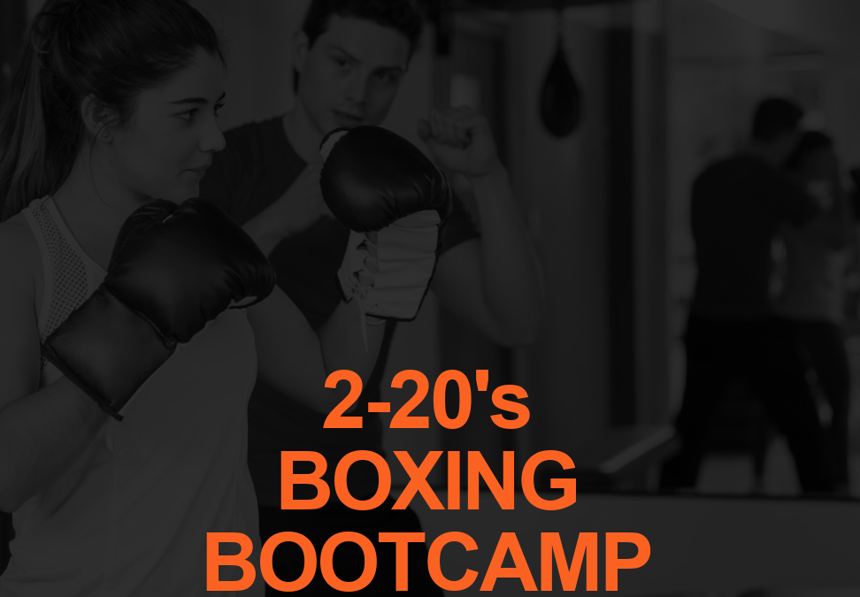 Boxing Workout for Bootcamp: The “2 to 20’s”
