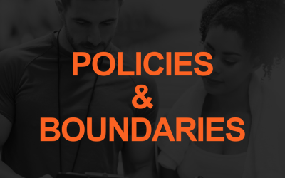 Re-establishing Boundaries and Setting New Policies