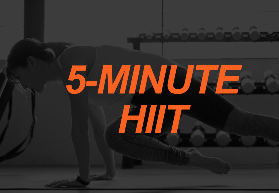 Sample 5-Minute HIIT Workouts for Fitness Clients