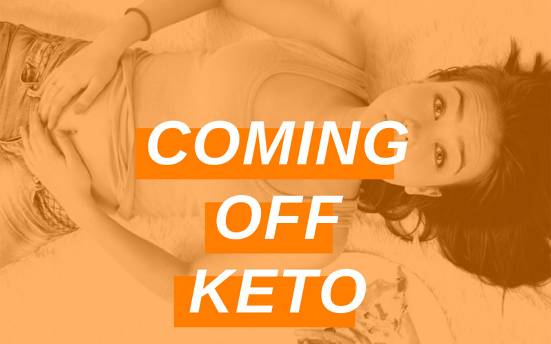 Coming Off Keto Safely Title Card