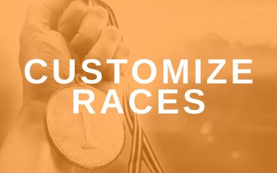 Customize a Race for Your Clients