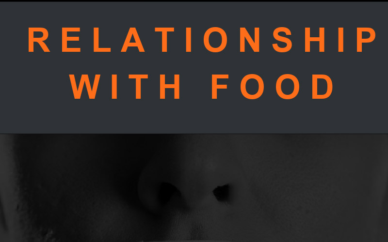 Relationship with Food Title Card.